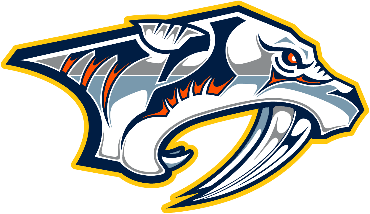 Nashville Predators 1998 99-2010 11 Primary Logo iron on paper